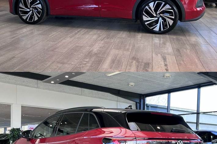 Rød VW ID.4 fra 2025