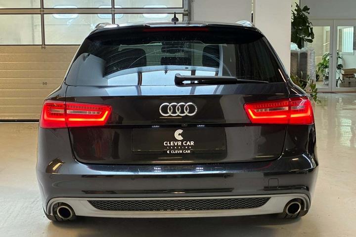 Sort Audi A6 fra 2014