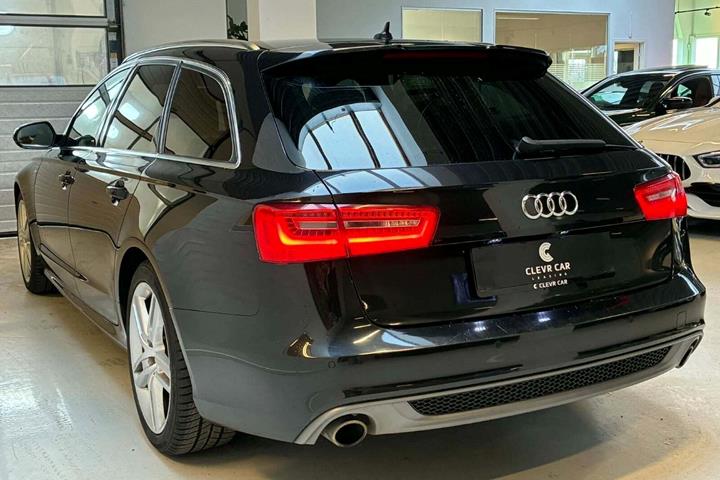 Sort Audi A6 fra 2014