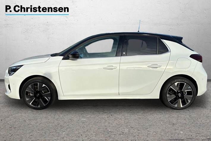 Hvid Opel Corsa-e fra 2023