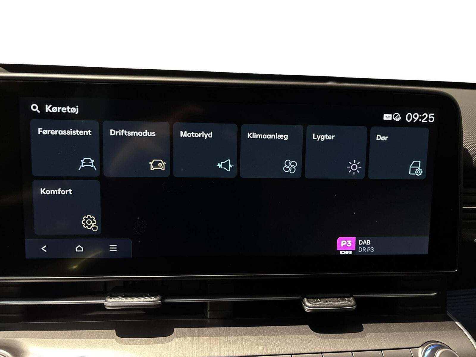 Blå Hyundai Kona fra 2026