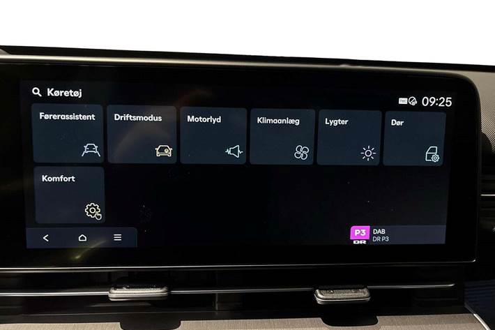 Blå Hyundai Kona fra 2026