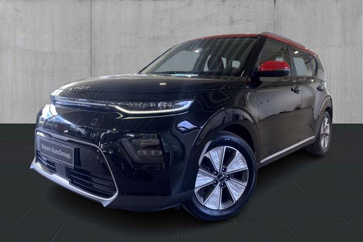 Sort Kia e-Soul fra 2021 set udefra