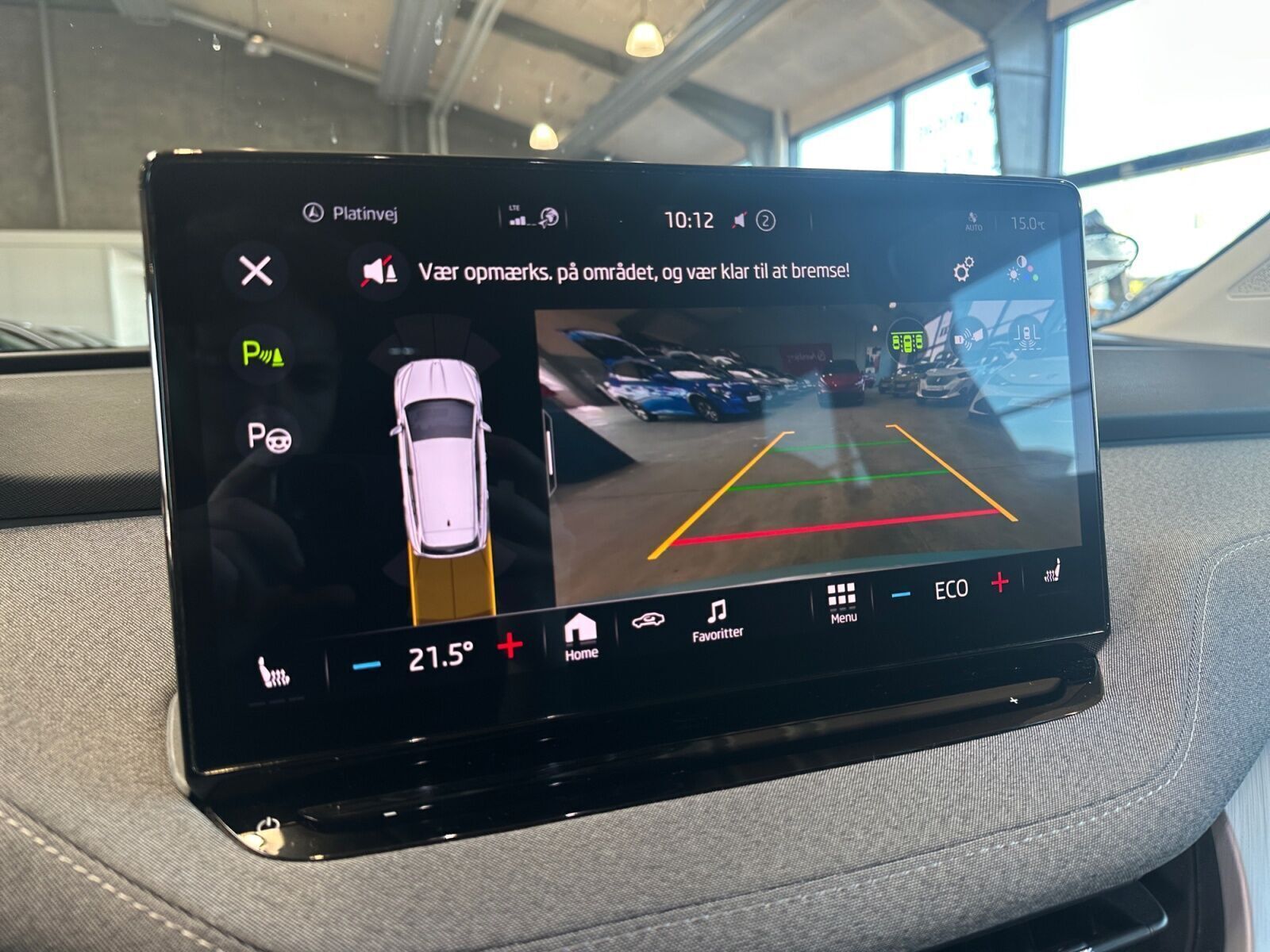 Grøn Skoda Enyaq fra 2022