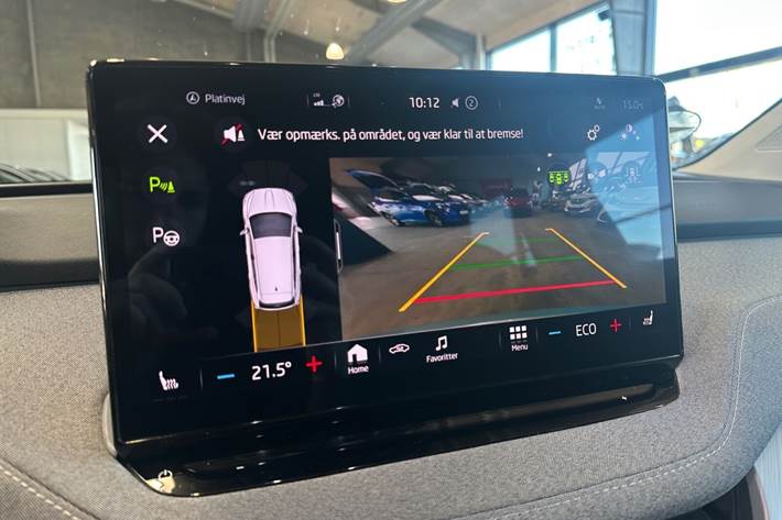 Grøn Skoda Enyaq fra 2022