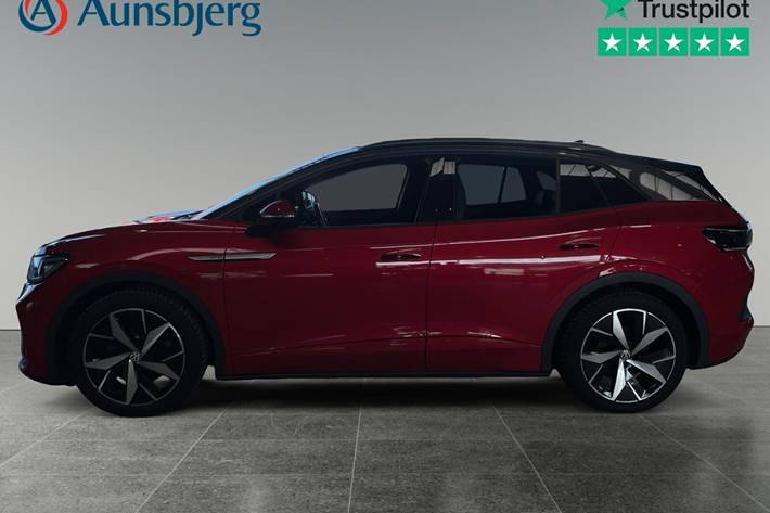 Rød VW ID.4 fra 2022