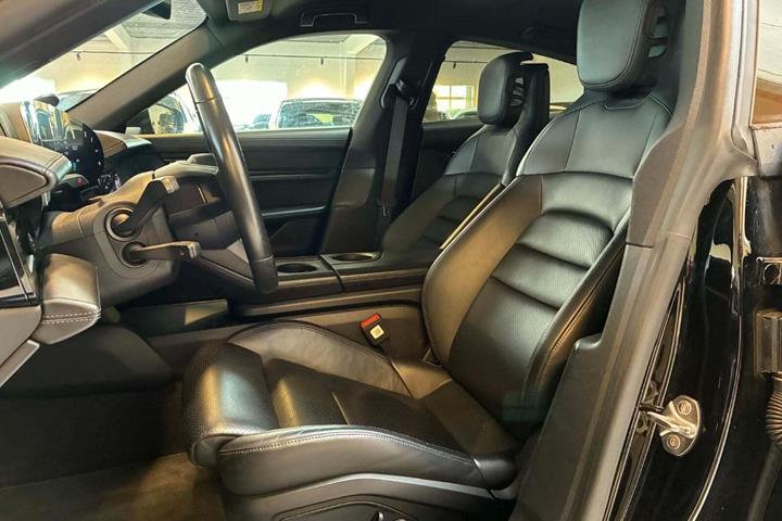 Sort Porsche Taycan 4S fra 2020
