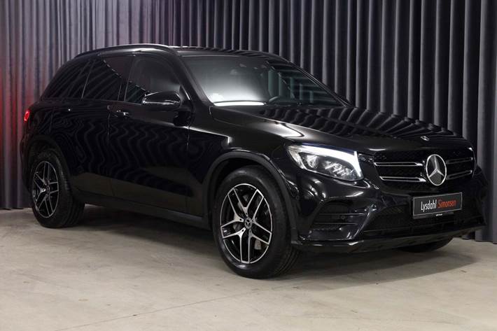 Sort Mercedes GLC220 d fra 2019