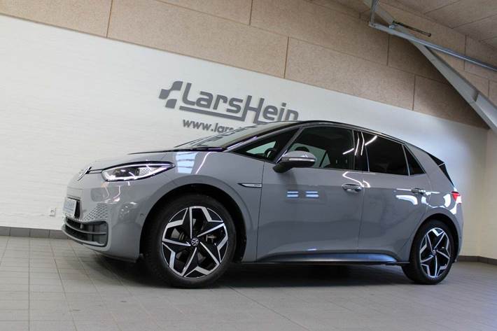 Grå VW ID.3 fra 2023