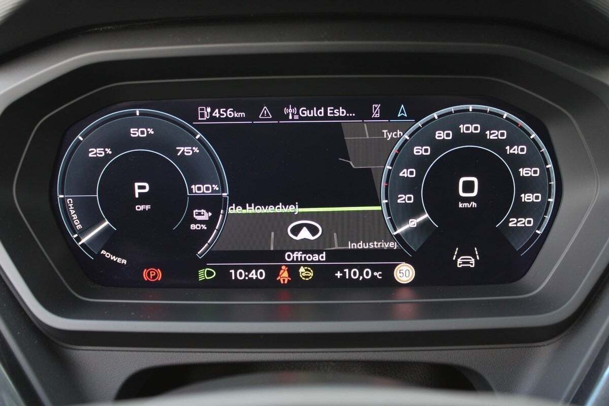 Sort Audi Q4 e-tron fra 2024