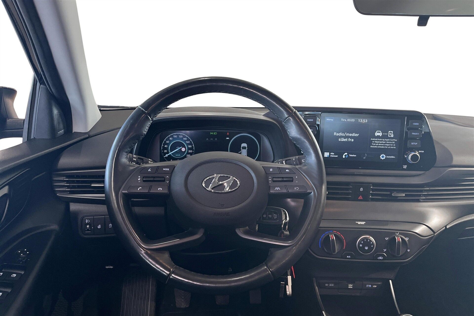 Sort Hyundai i20 fra 2020