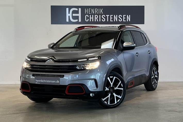 Grå Citroën C5 Aircross fra 2019 set udefra