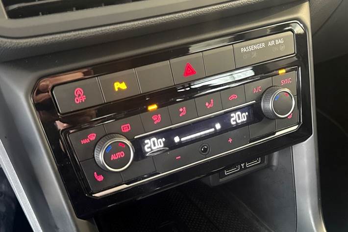 Grå VW T-Cross fra 2020