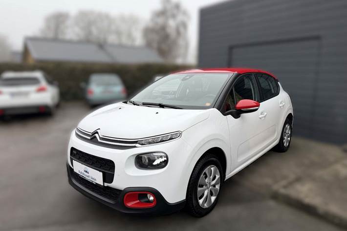 Hvid Citroën C3 fra 2017