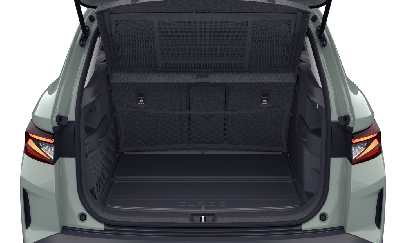 Grøn Skoda Elroq fra 2026