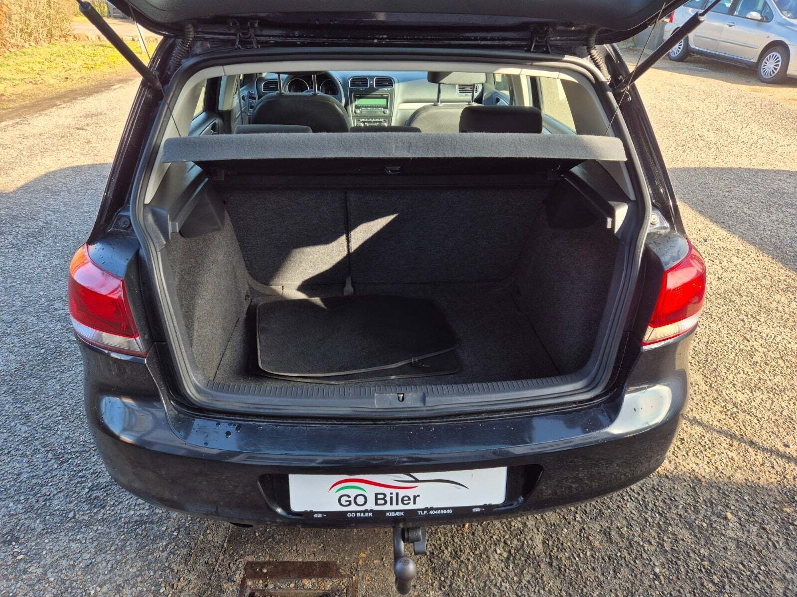 Grøn VW Golf VI fra 2011