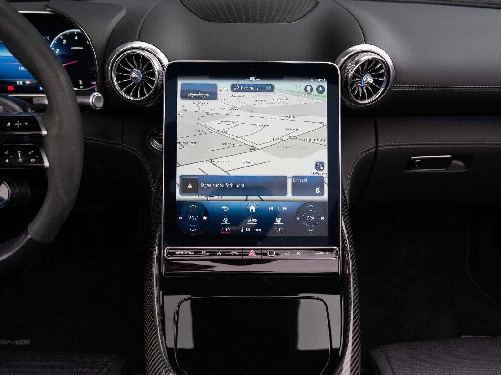 Sort Mercedes SL55 fra 2023