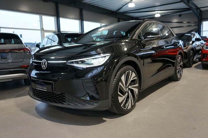 Sort VW ID.4 fra 2025 set udefra