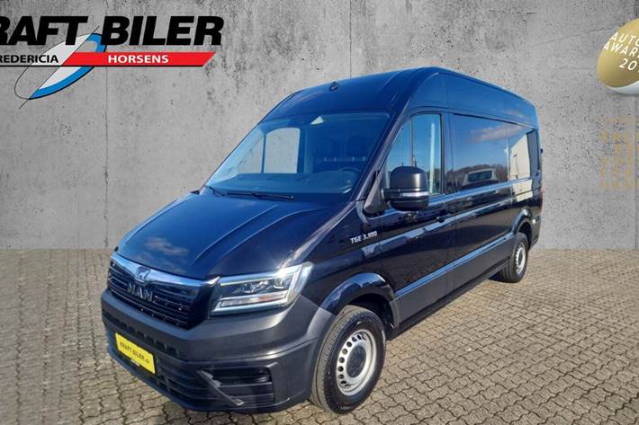 Sort MAN TGE fra 2022 set udefra