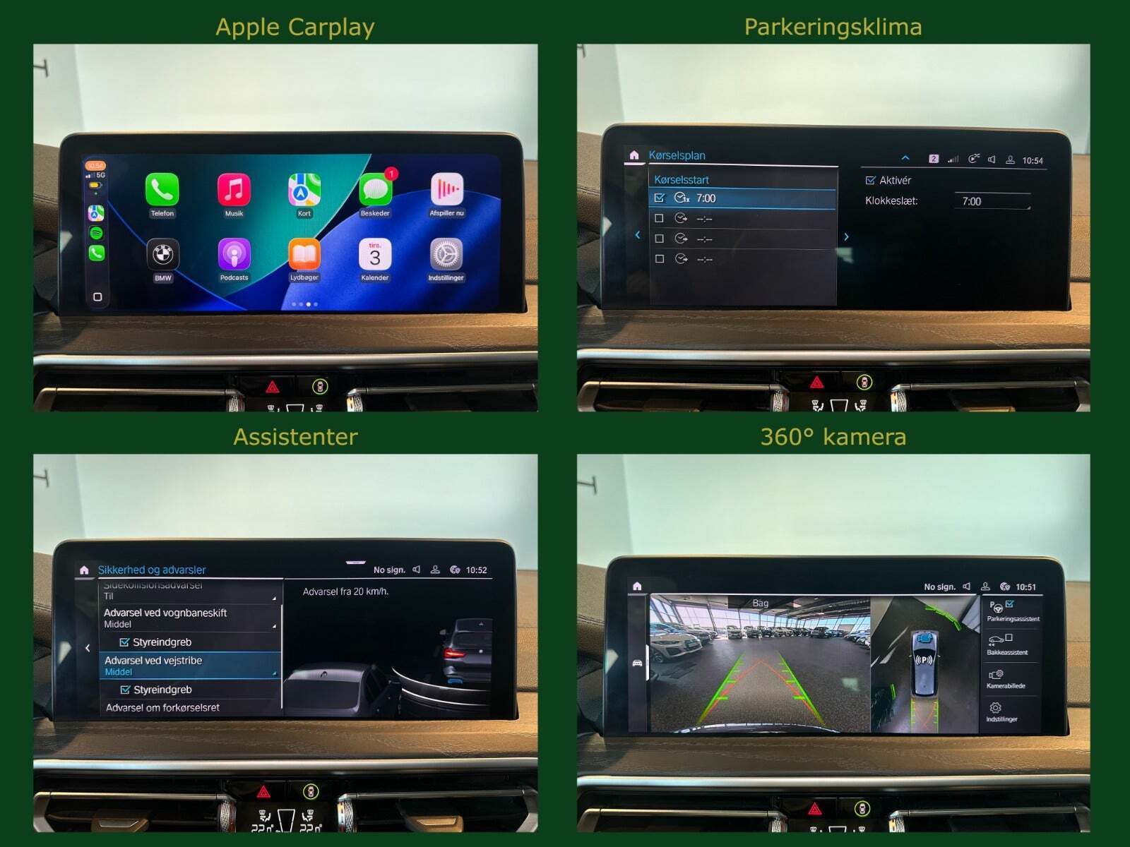 Grå BMW iX3 fra 2022