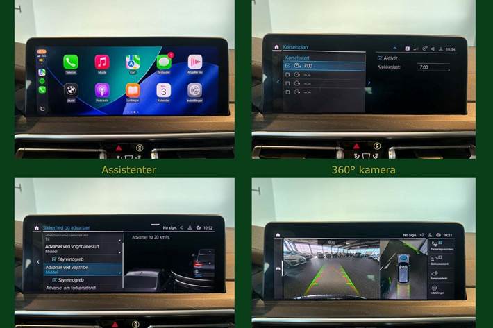 Grå BMW iX3 fra 2022