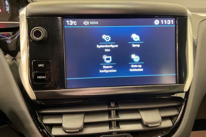 Hvid Peugeot 208 fra 2017