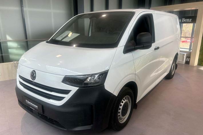 Hvid VW e-Transporter fra 2025