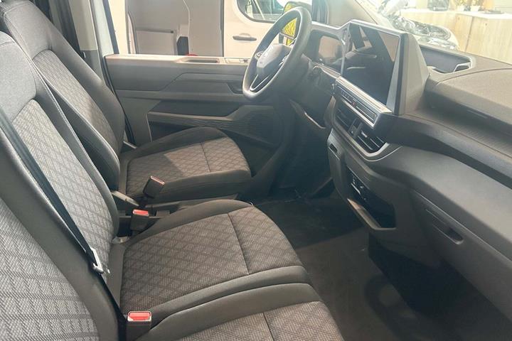 Hvid VW e-Transporter fra 2025