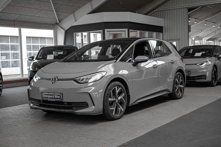 Grå VW ID.3 fra 2023