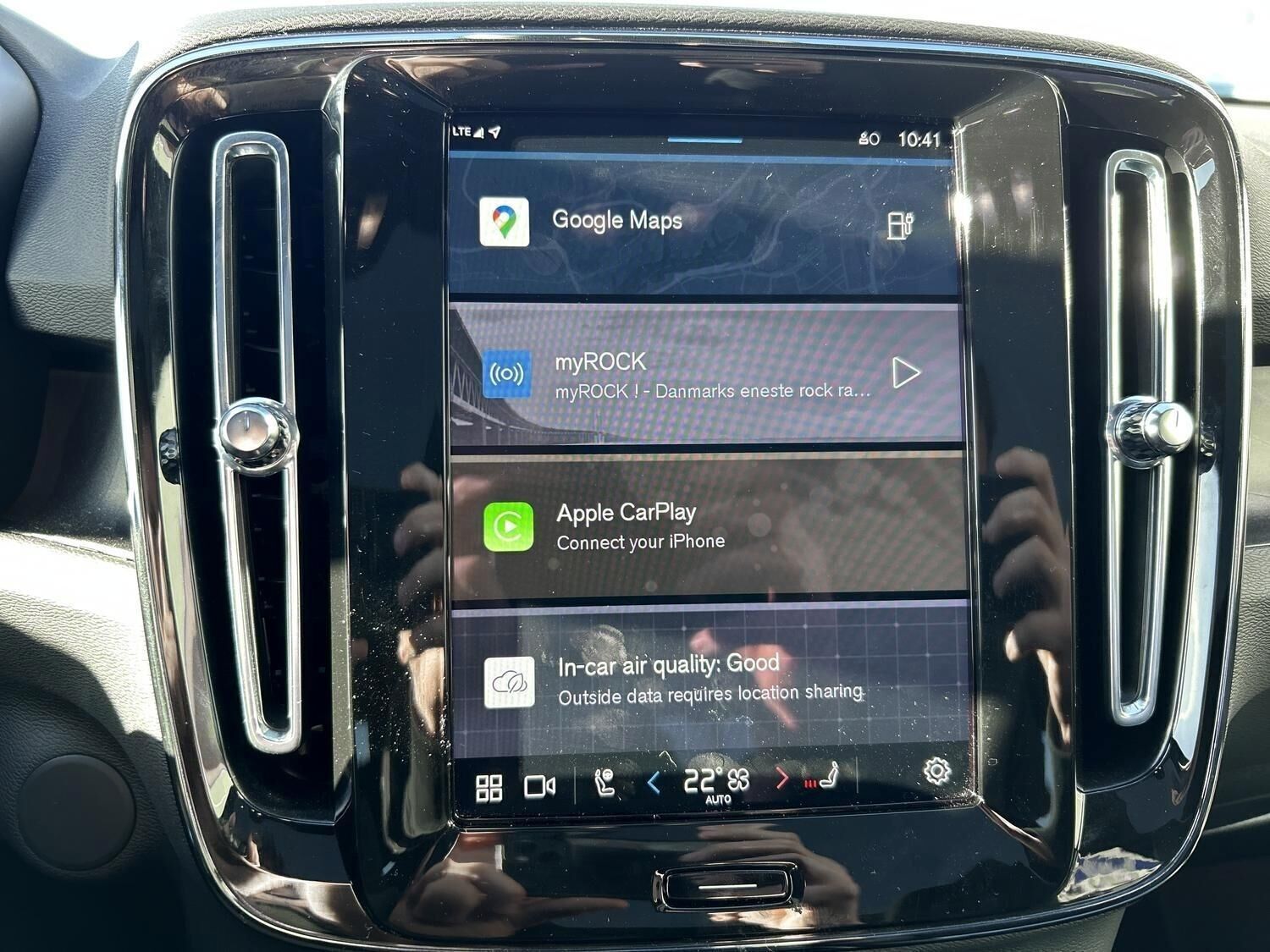 Sort Volvo EC40 fra 2025