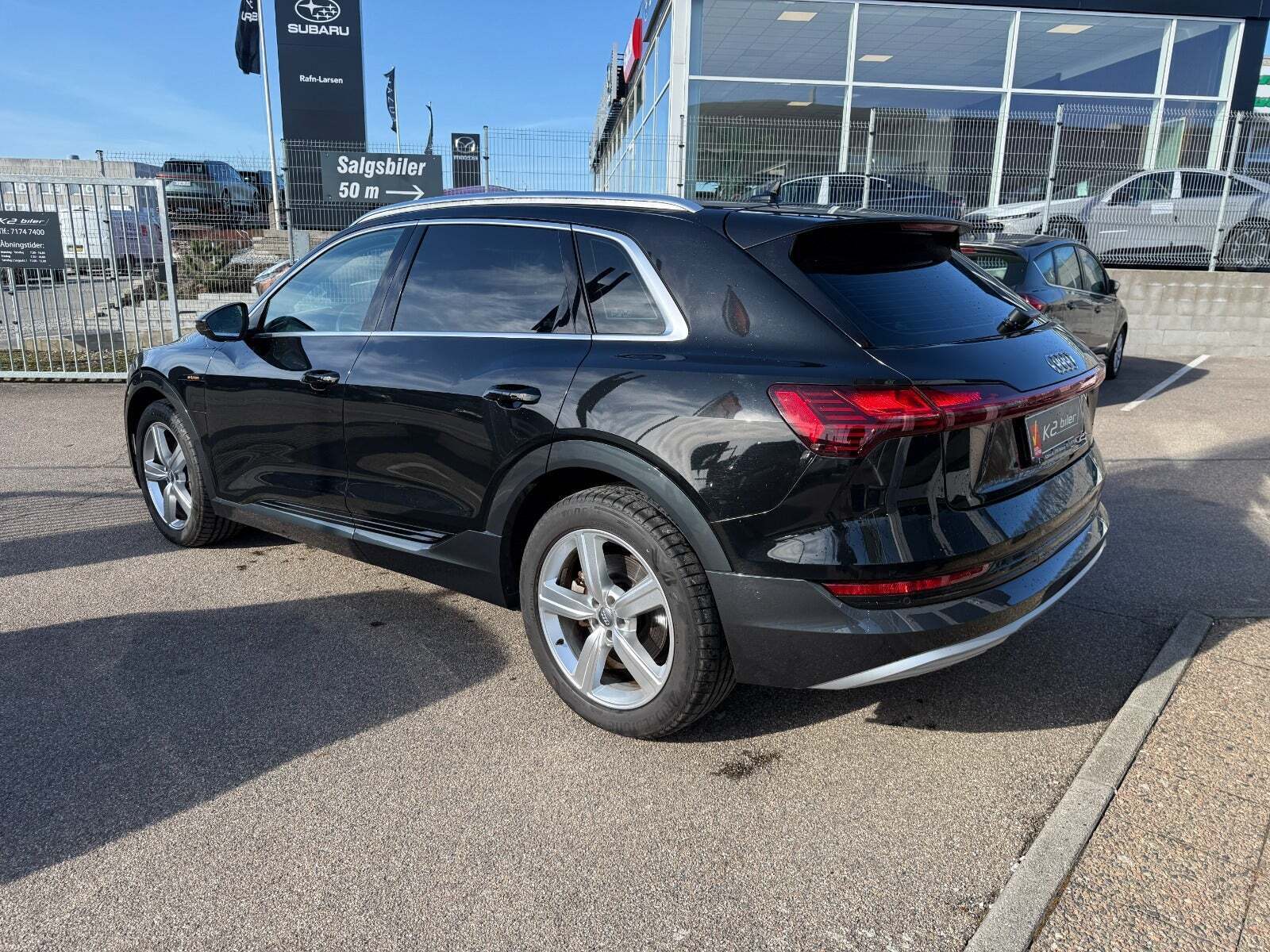 Sort Audi e-tron fra 2020