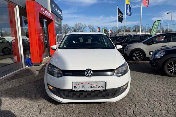 Hvid VW Polo fra 2014