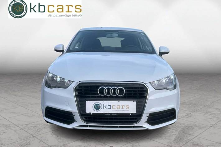 Hvid Audi A1 fra 2013