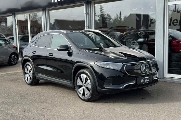 Sort Mercedes EQA250 fra 2022