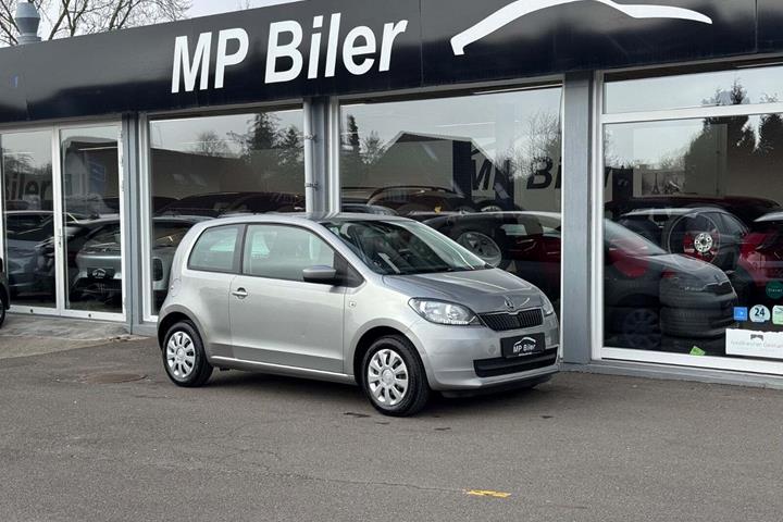 Grå Skoda Citigo fra 2017