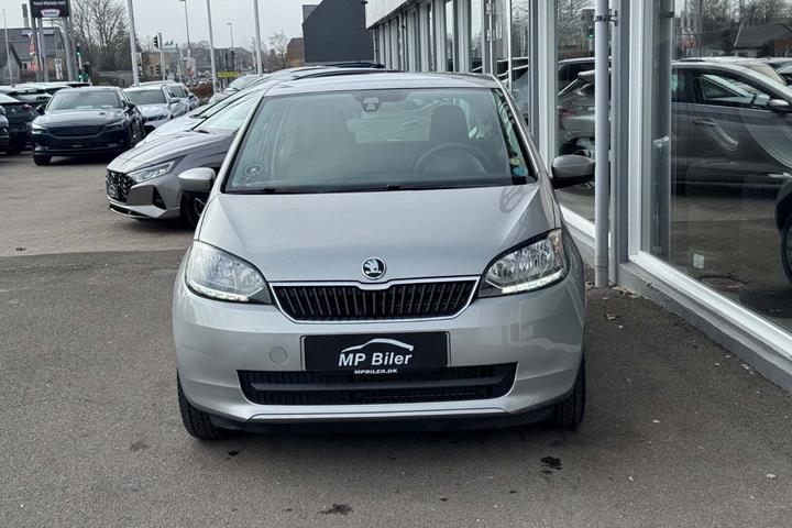 Grå Skoda Citigo fra 2017