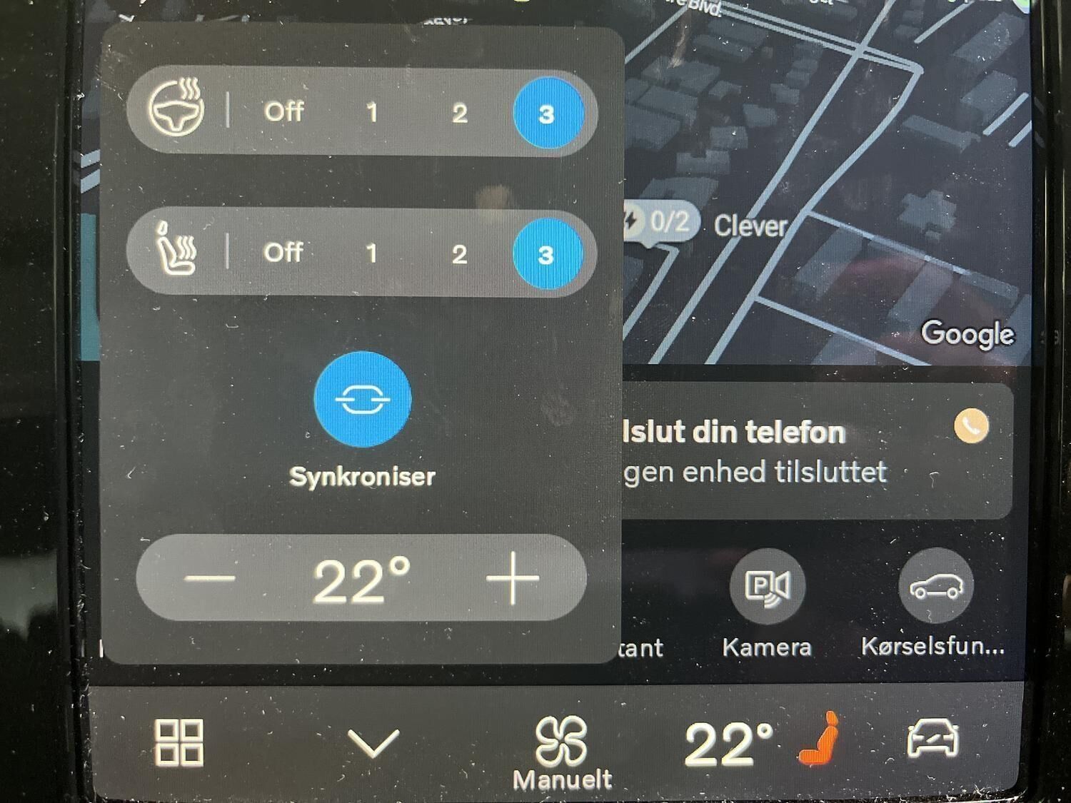 Sort Volvo EX40 fra 2026