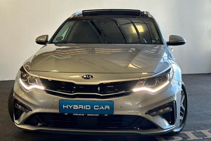 Sølv Kia Optima fra 2020
