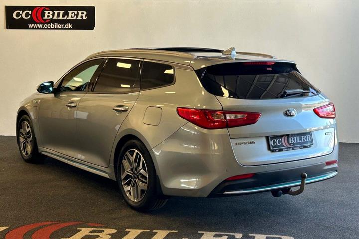 Sølv Kia Optima fra 2020