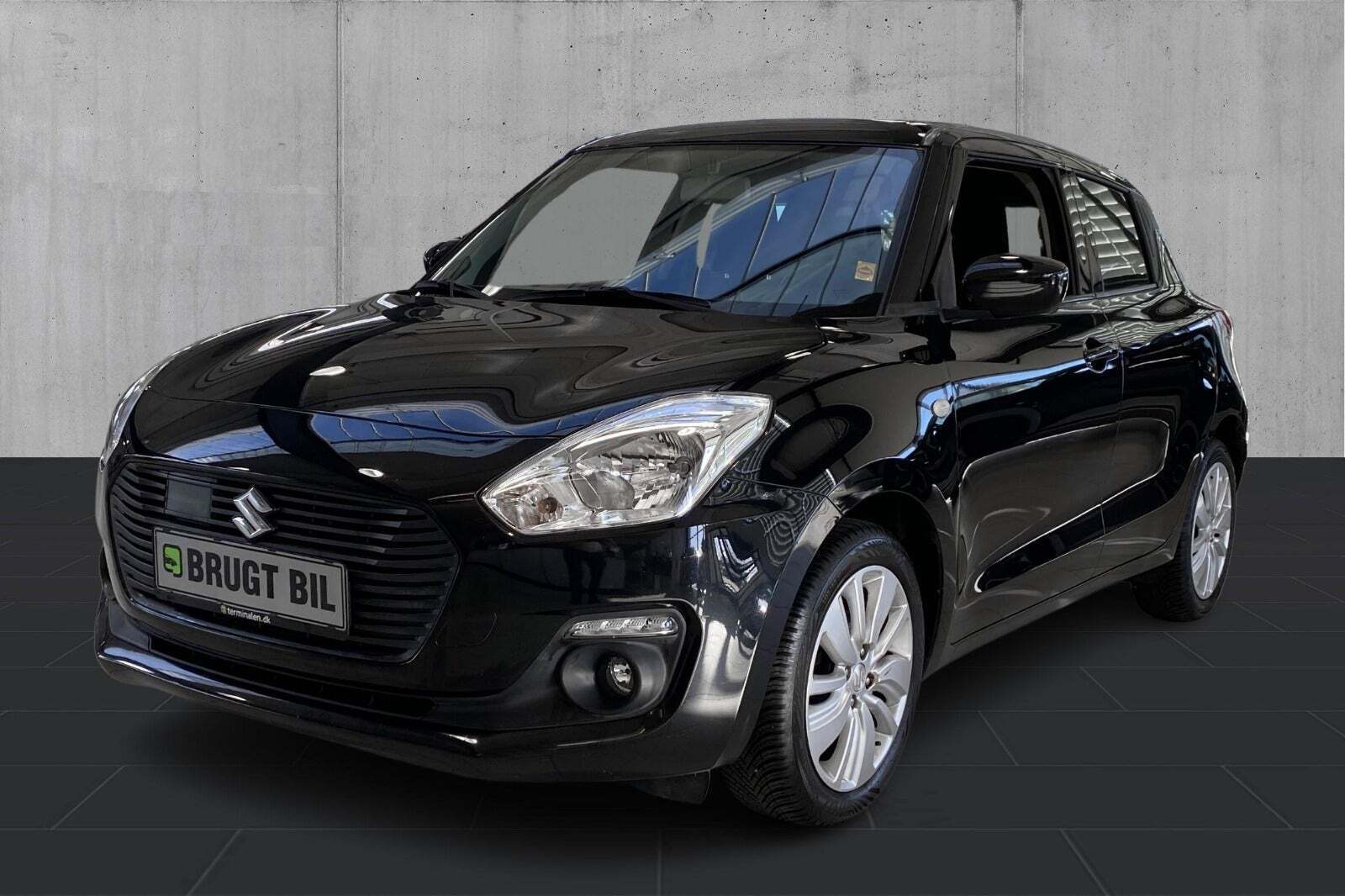Sort Suzuki Swift fra 2017