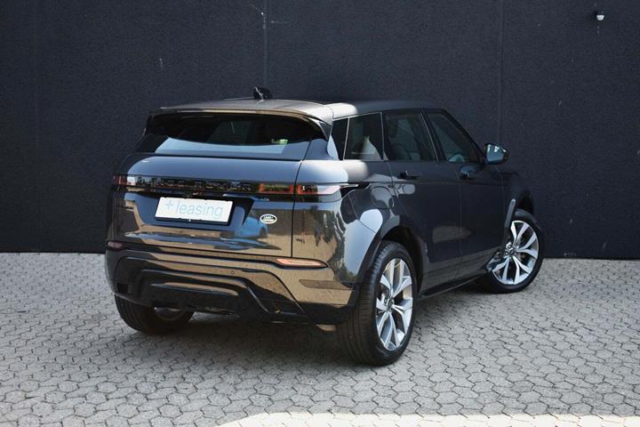 Grå Land Rover Range Rover evoque fra 2019