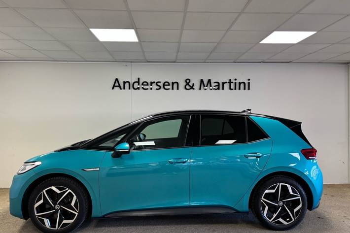 Turquoise VW ID.3 fra 2020