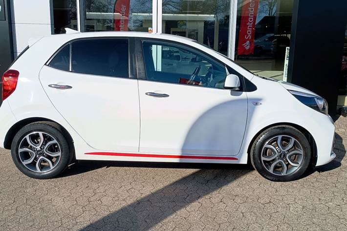 Hvid Kia Picanto fra 2020