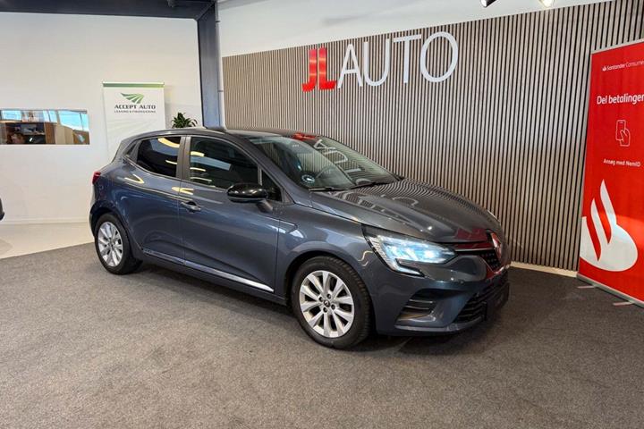 Grå Renault Clio V fra 2020