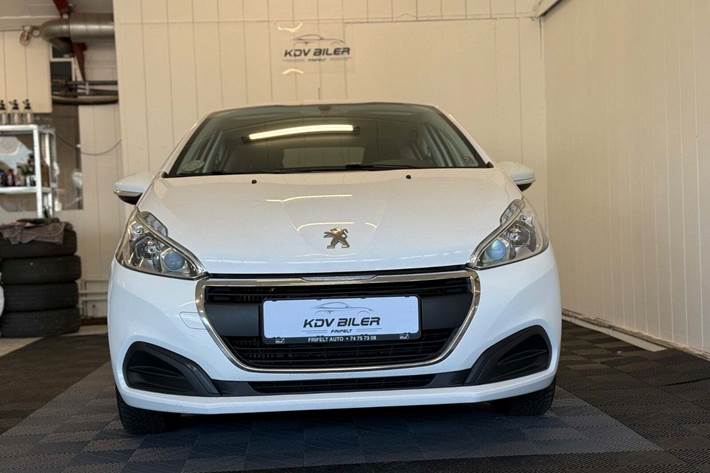 Hvid Peugeot 208 fra 2019