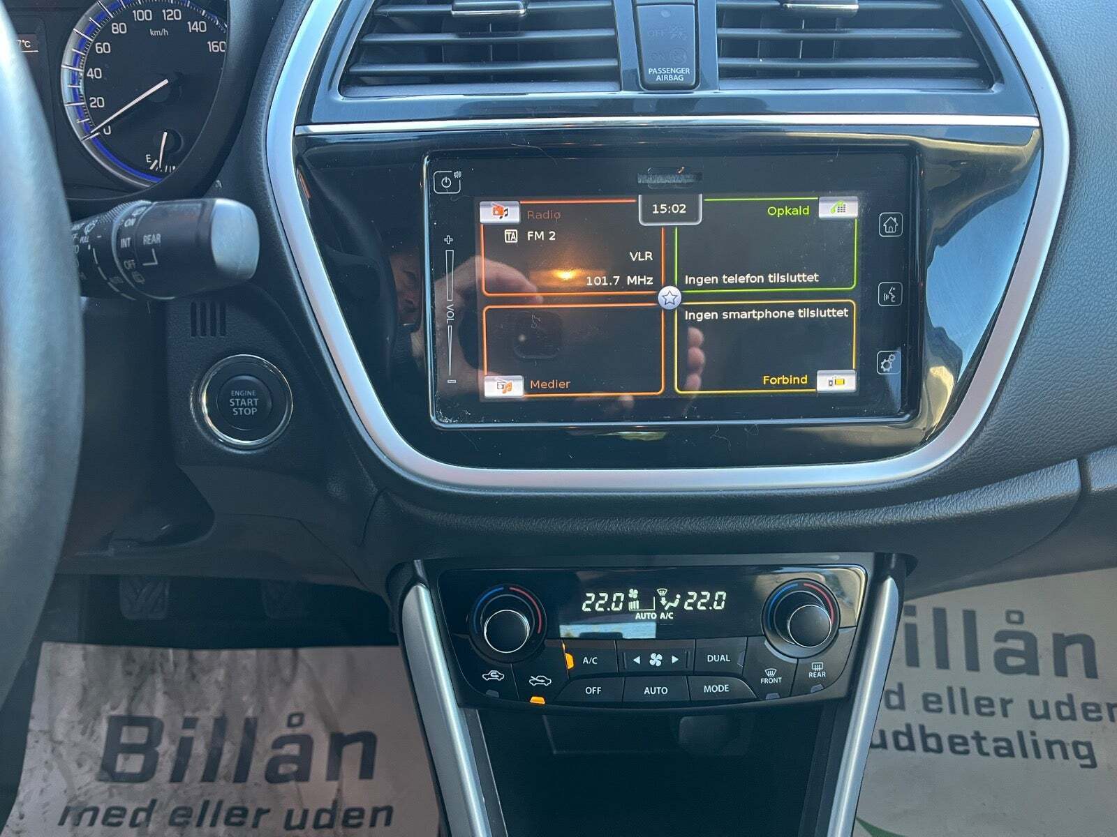 Hvid Suzuki S-Cross fra 2016