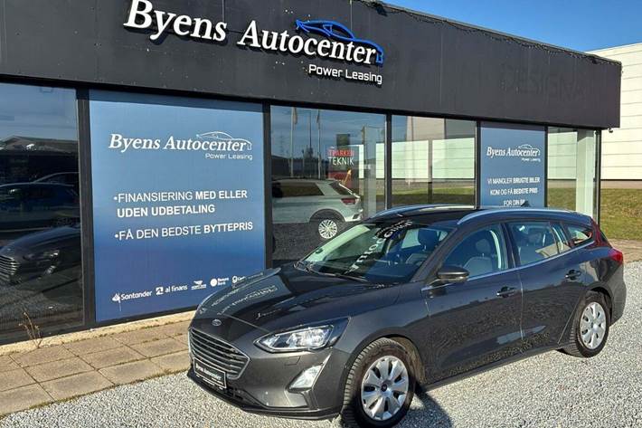 Grå Ford Focus fra 2020