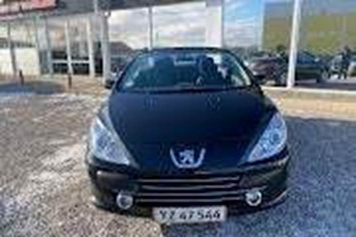 Sort Peugeot 307 fra 2008