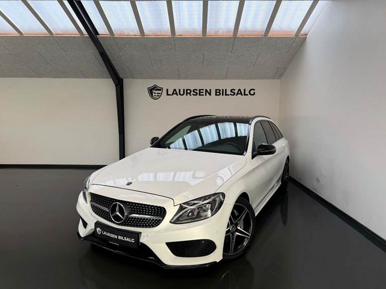 Mercedes C200 d 2,2 AMG Line stc. aut.