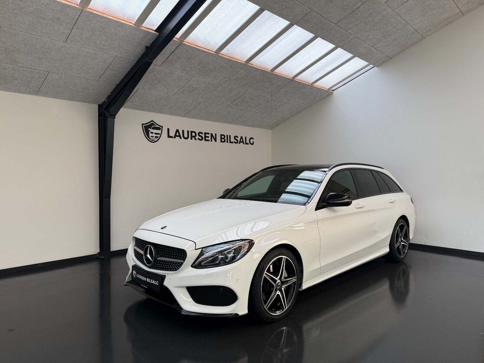 Mercedes C200 d 2,2 AMG Line stc. aut.